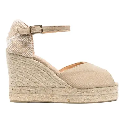 CASTANER SINCE - Bianca Raffia Wedge Espadrilles