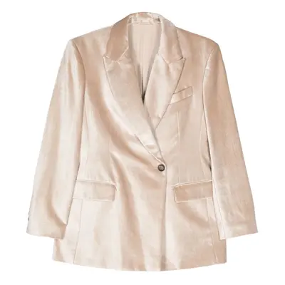 BRUNELLO CUCINELLI - Cotton Blend Blazer Jacket