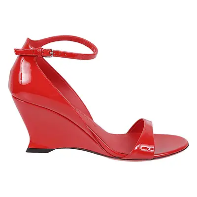 FERRAGAMO - Patent Leather Open-toe Sandals