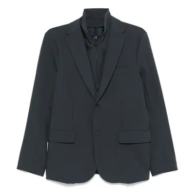 EMPORIO ARMANI - Nylon Single-breasted Jacket