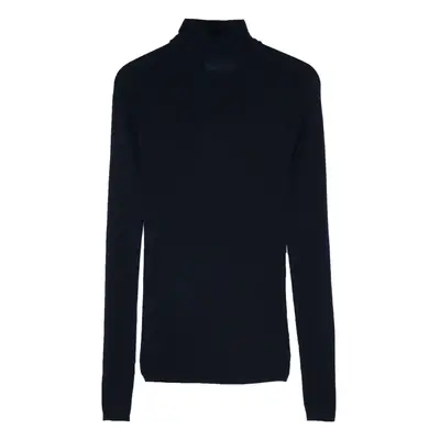 MAJESTIC - Wool And Silk Blend High-neck Sweater