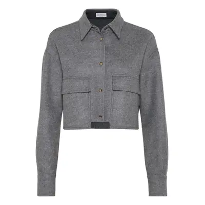 BRUNELLO CUCINELLI - Virgin Wool Cropped Jacket