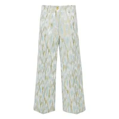 ERIKA CAVALLINI - Printed Cropped Trousers