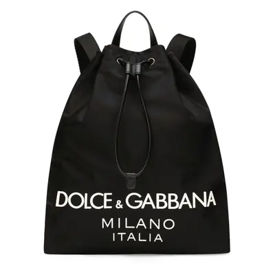 DOLCE & GABBANA - Logo Nylon Backpack