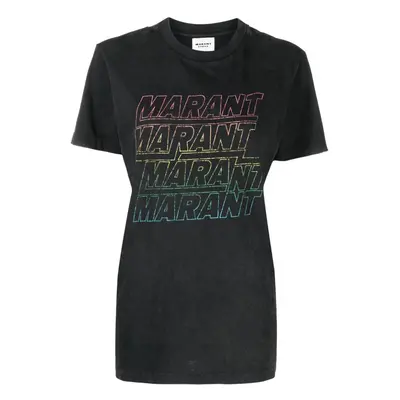 MARANT ETOILE - Zoeline Logo Cotton T-shirt