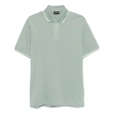 EMPORIO ARMANI - Logo Cotton Polo Shirt