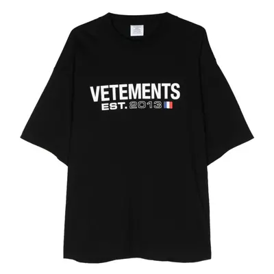 VETEMENTS - Logo Cotton T-shirt