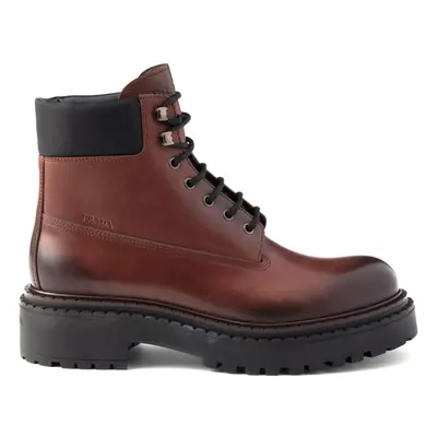 PRADA - Re-nylon And Leather Boots