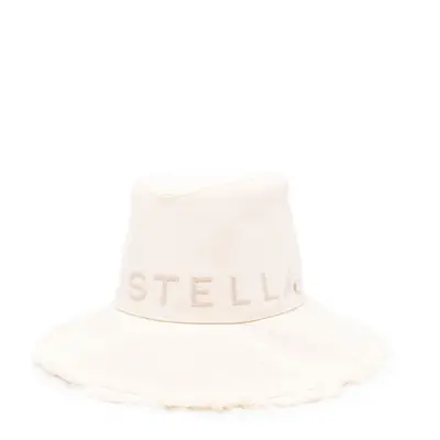 STELLA MCCARTNEY - Logo Canvas Fedora Hat