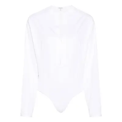 ALAÏA - Cotton Bodysuit Shirt