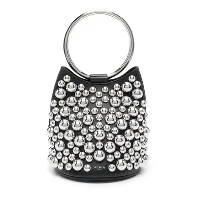 ALAÏA - Ring Mini Leather Bucket