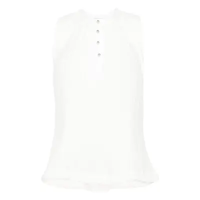 LANVIN - Pleated Sleeveless Top