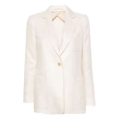 MAX MARA - Linen Single-breasted Blazer Jacket