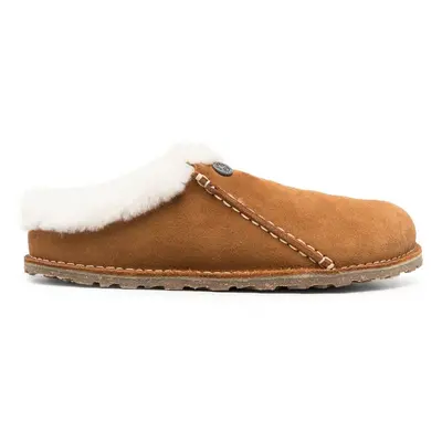 BIRKENSTOCK - Zermatt Suede Leather Slippers