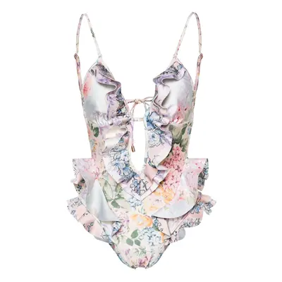 ZIMMERMANN - Floral Print One-piece Swimsuit