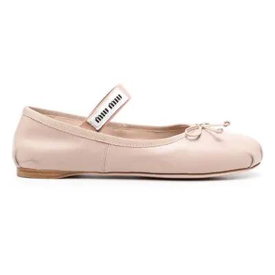 MIU MIU - Leather Ballet Flats