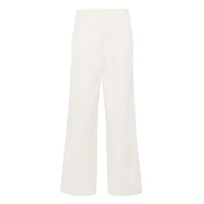 FORTE FORTE - Cotton Blend Straight Trousers