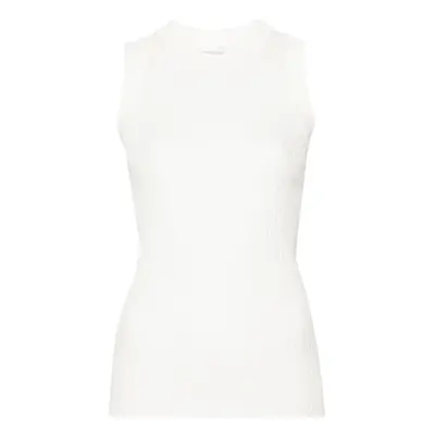 SPORTMAX - Ribbed Cotton Tank Top