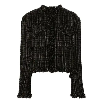 SACAI - Tweed Wool Short Jacket