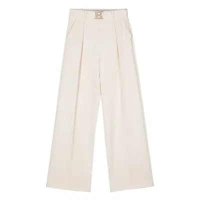 BLUGIRL - Wide Wool Stretch Trousers