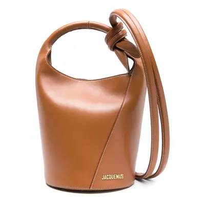 JACQUEMUS - Le Petit Tourni Leather Bucket Bag