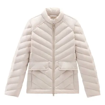 WOOLRICH - Chevron Quilted Short Jacket