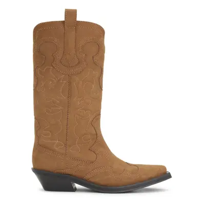 GANNI - Western Embroidered Boots