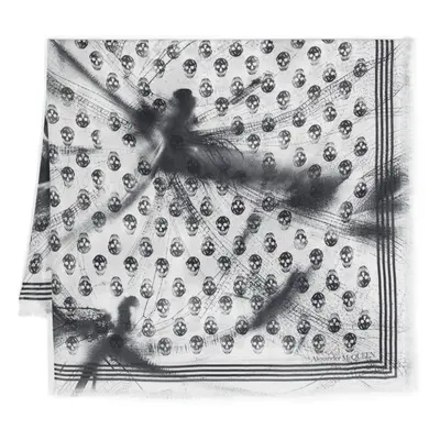 ALEXANDER MCQUEEN - Dragonfly Print Scarf