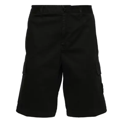 STONE ISLAND - Bermuda Shorts With Logo