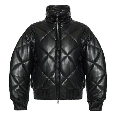 EMPORIO ARMANI - Leather Effect Bomber Jacket