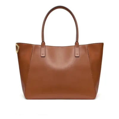 VALENTINO GARAVANI - Vlogo Side Small Leather Tote Bag