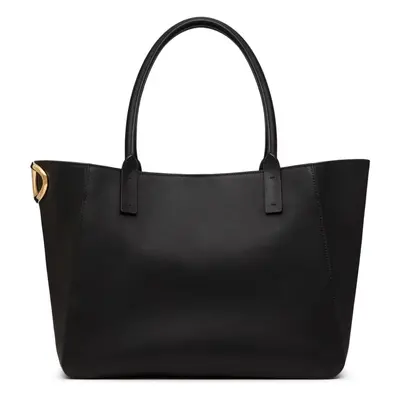 VALENTINO GARAVANI - Vlogo Side Small Leather Tote Bag