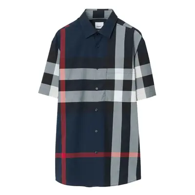 BURBERRY - Checked Cotton Shirt