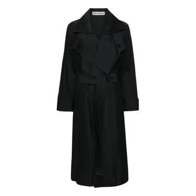 ISSEY MIYAKE - Linen Blend Belted Trench Coat