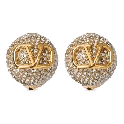 VALENTINO GARAVANI - Vlogo Signature Strass Embellished Earrings