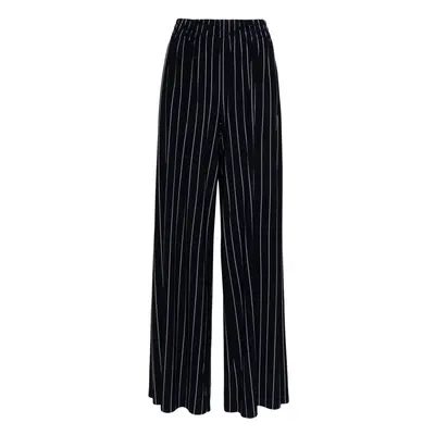 NORMA KAMALI - Pinstripe Flared Trousers