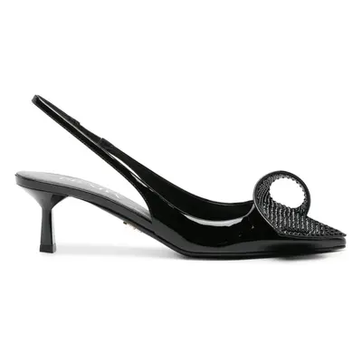 PRADA - Patent Leather Slingback Pumps