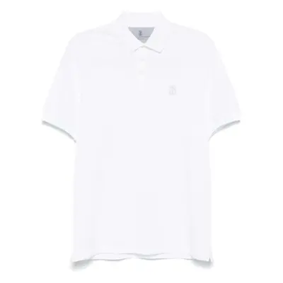 BRUNELLO CUCINELLI - Logo Cotton Polo Shirt