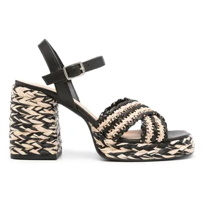 CASTANER SINCE - Vicen Raffia Heel Sandals