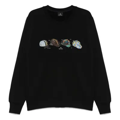 PS PAUL SMITH - Cycling Caps Cotton Sweatshirt