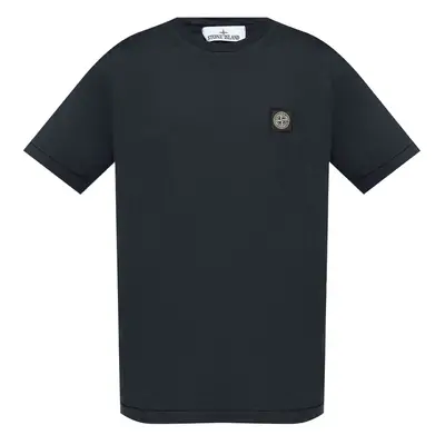 STONE ISLAND - Logo Cotton T-shirt