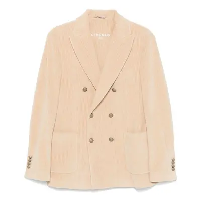 CIRCOLO - Corduroy Double-breasted Jacket