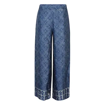 OBIDI - Printed Silk Trousers