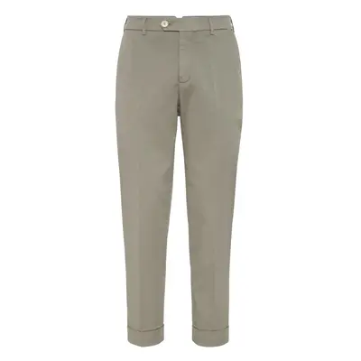 BRUNELLO CUCINELLI - Gabardine Cotton Trousers