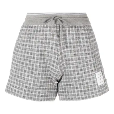 THOM BROWNE - Tweed Cotton Shorts