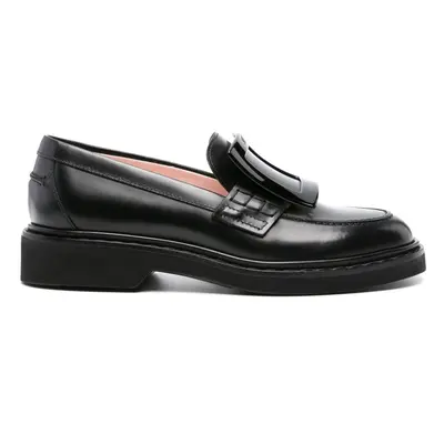 ROGER VIVIER - Viv Rangers Leather Loafers