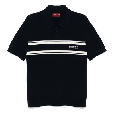 GUCCI - Cotton Polo Shirt With Logo