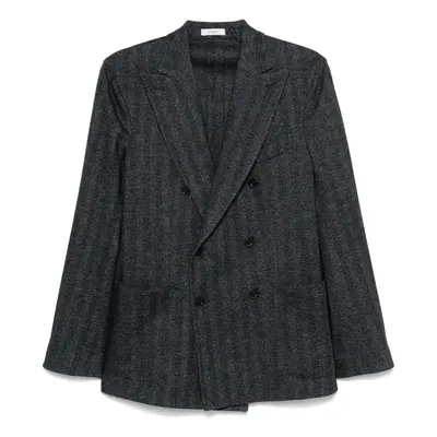 BOGLIOLI - Wool And Cotton Double-breasted Jacket