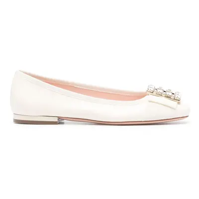 ROGER VIVIER - Très Vivier Leather Ballet Flats