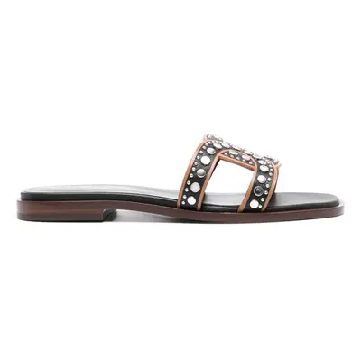 TOD'S - Leather Flat Sandals